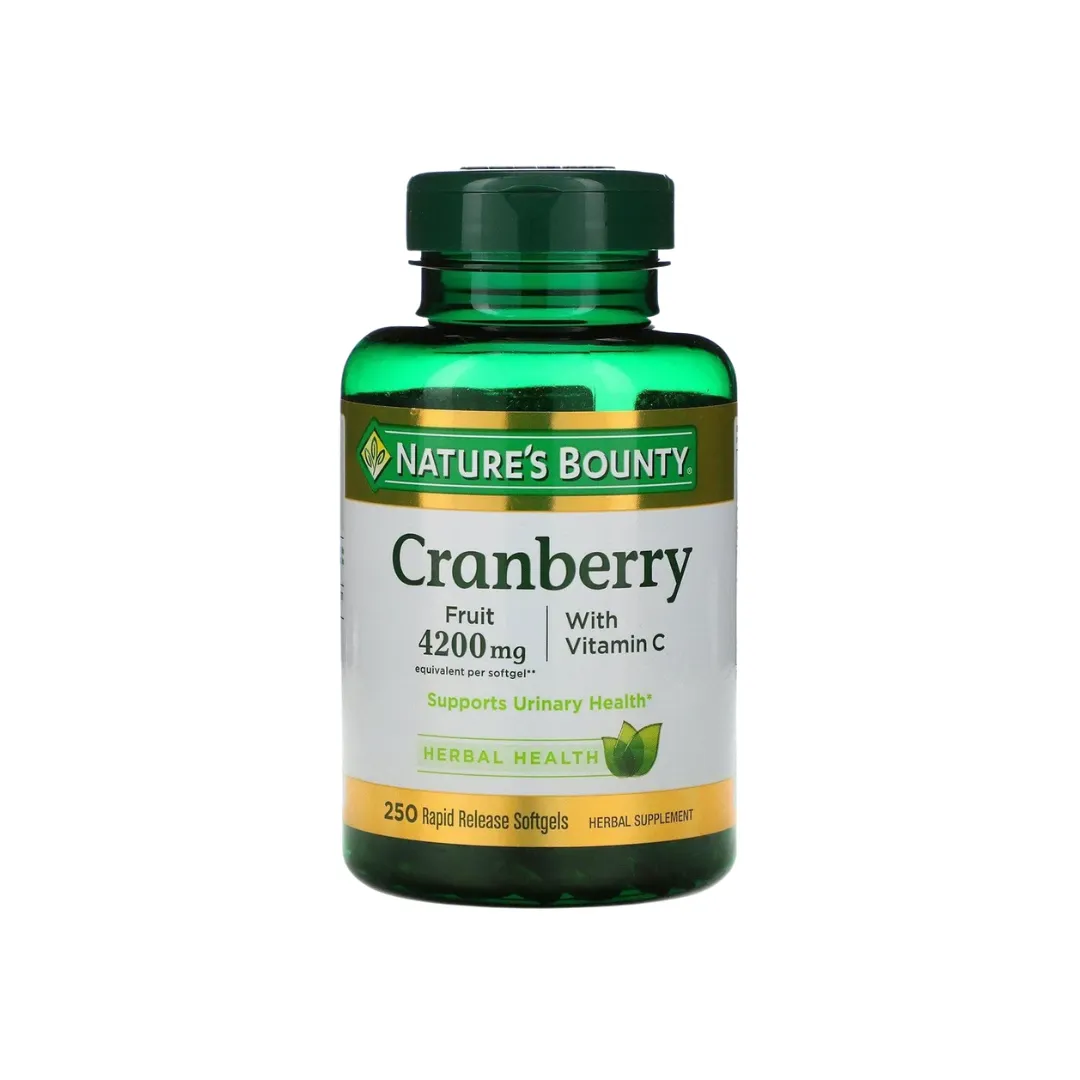 Cranberry Nature's Bounty 250 Capsulas