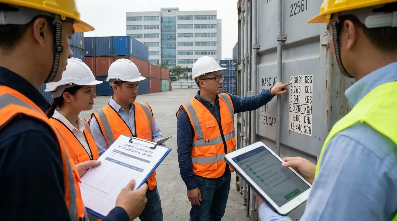 Regularização de container com laudo em Valinhos: o que verificar