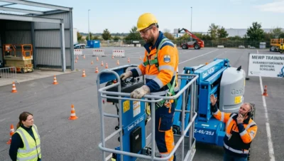 Curso de operador de plataforma de trabalho aéreo